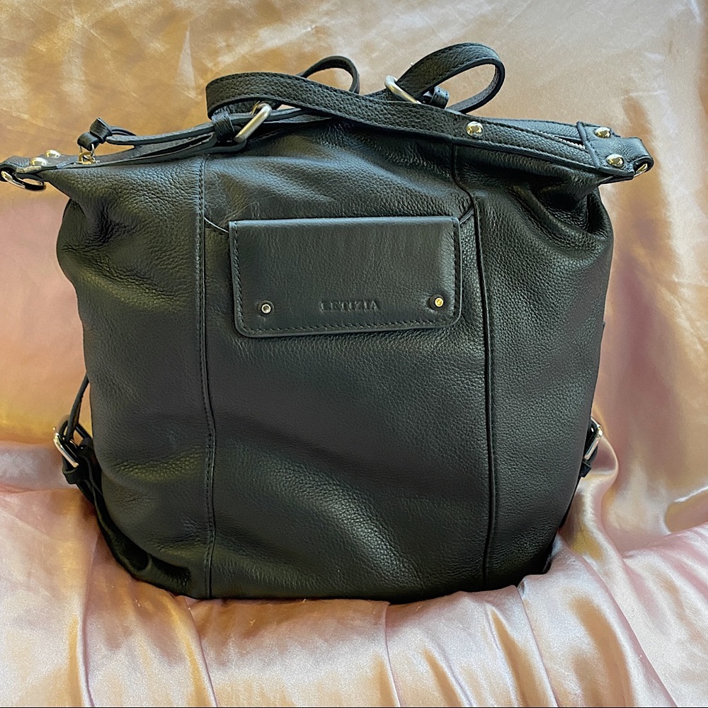 LETIZIA Real Purse BRAND NEW Leather